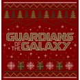 thumbnail image 2 of Women's Guardians of the Galaxy Holiday Special Christmas Sweater Print  Graphic Tee Red Large, 2 of 4