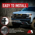 thumbnail image 5 of AMERICAN MODIFIED Grille w/LED for 19-21 Chevy Silverado 1500, Glossy Black, 5 of 8