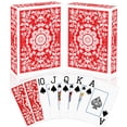thumbnail image 1 of Naipes Baraja de cartas, paquete de 2 cartas de póquer, juego profesional, índice gigante, naipes con impresión grande para adultos, personas mayores, juegos de cartas para juegos familiares, fiesta n, 1 of 5