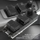 thumbnail image 2 of Electric Power Window Switch for Navara D40b Pathfinder Qashqai 2005-2016 - 25401-EB30B, 2 of 4