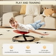 thumbnail image 3 of Sensory Spinning Chair for Autistic Sensory Swivel Chairs Sit, Enhancing Motor Skills Educational Indoor & Outdoor (Red)), 3 of 11
