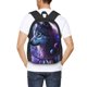 thumbnail image 4 of Fotbe Feathered Wolf Mochila para Hombre y Mujer - Tela Oxford 600D Resistente - Mochila Impermeable de Gran Capacidad para Escuela, Viajes y Senderismo, 4 of 6