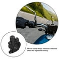 thumbnail image 6 of COMPUKAS 2Pcs Motorcycle Rearview Mirror Mount in Black for Improved Nighttime Visibility, 6 of 6
