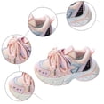 thumbnail image 5 of Gubotare Girls Shoes Toddler Kids Sneakers for Boys and Girls Toddler Canvas High Top Walking Causal Shoes with Zipper Size 11.5 (Pink,Little Kids 11.5), 5 of 8