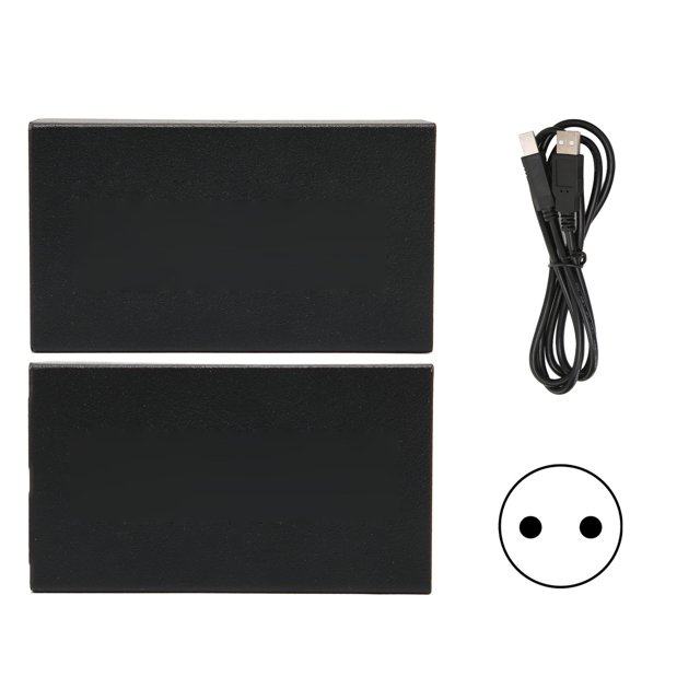 Extensor USB 2.0 Pista panorámica Transmisión bidireccional Fuente de alimentación POC USB a través de Ethernet Enchufe 100-240VEU