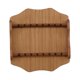 thumbnail image 5 of Estante colgante para vajilla de casa de muñecas, montaje en pared en miniatura, miniescena artesanal DIY con aceite de madera, 5 of 9
