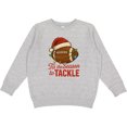 thumbnail image 2 of Inktastic Tis the Season to Tackle Football Christmas Youth Sweatshirt, 2 of 4