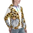 thumbnail image 6 of Xecao Leopard Gnomes Pattern Hoodies for Women Sweatshirts Long Sleeve Sweatshirts Pullover Outfits with Pocket-XX-Large, 6 of 7