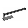 thumbnail image 1 of Betterlife Roll Paper Holder Paper Towel Shelf Space Aluminum Perforated Kitchen Paper Towels Cling Film Storage Towel Rack-Black=, 1 of 5