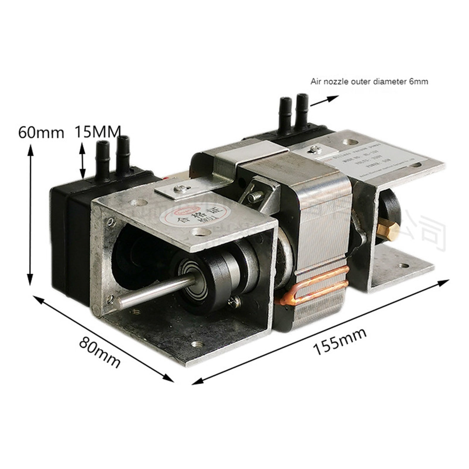 Small Oil Free Vacuum Pump, Negative Pressure Pump, HL-15V ,Easy to Use