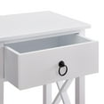 thumbnail image 5 of Alisa Bedside Table Set of 2 Night Stand Wooden End Tables Set of 2 Side Tables Bedroom Night Stands Bed Side Table/Night Stand Cream, 5 of 6
