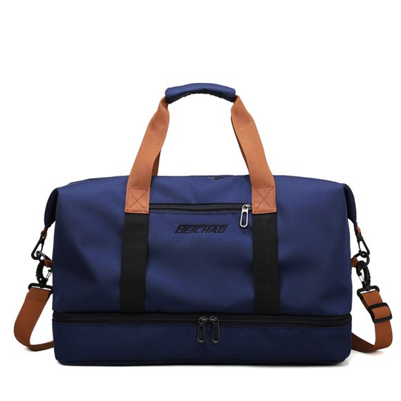 TopLLC Sac de Sport pour Femmes et Hommes, Sac de Sport pour Sports, Gyms, Sac de Sport Imperméable avec Compartiments pour Chaussures et Vêtements Mouillés, Sac de Sport Léger de Cabine