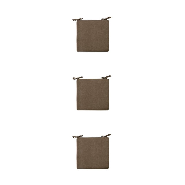 Inteprter Cojín de asiento de lino y algodón, transpirable, resistente, reemplazo de silla de ordenador de oficina, cojines para sentarse, Type1 NO1