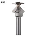 thumbnail image 1 of 1/2 Shank Wood Wall Cabinet Bending Cutter Router Bits Woodworking Tool, 1 of 8
