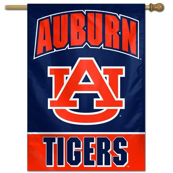 NCAA Auburn Tigers Team 28" x 40" Vertical Flag