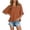 Brown, variant on Half Sleeve T Shirts for Women Loose Fit Crewneck Plain Casual Blouse Basic Tee Shirt Summer Tops