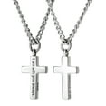 thumbnail image 3 of Shields of Strength Men's Always Cross Necklace Matthew 28:20 by Shields of Strength, 3 of 4