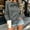 Gray, variant on Njagoc3 Women's Bow Tie Front Sweatshirt Long Sleeve Pullover Top Ruched Waist Casual Hoodie with Pockets Trendy Fall Winter Outwear