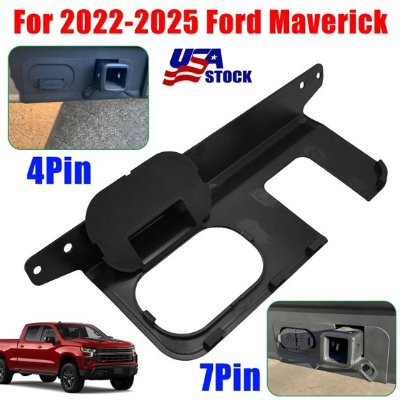 Trailer Hitch Receiver Tow Filler Plate Cover Guard Fits Ford Maverick 2022-2025