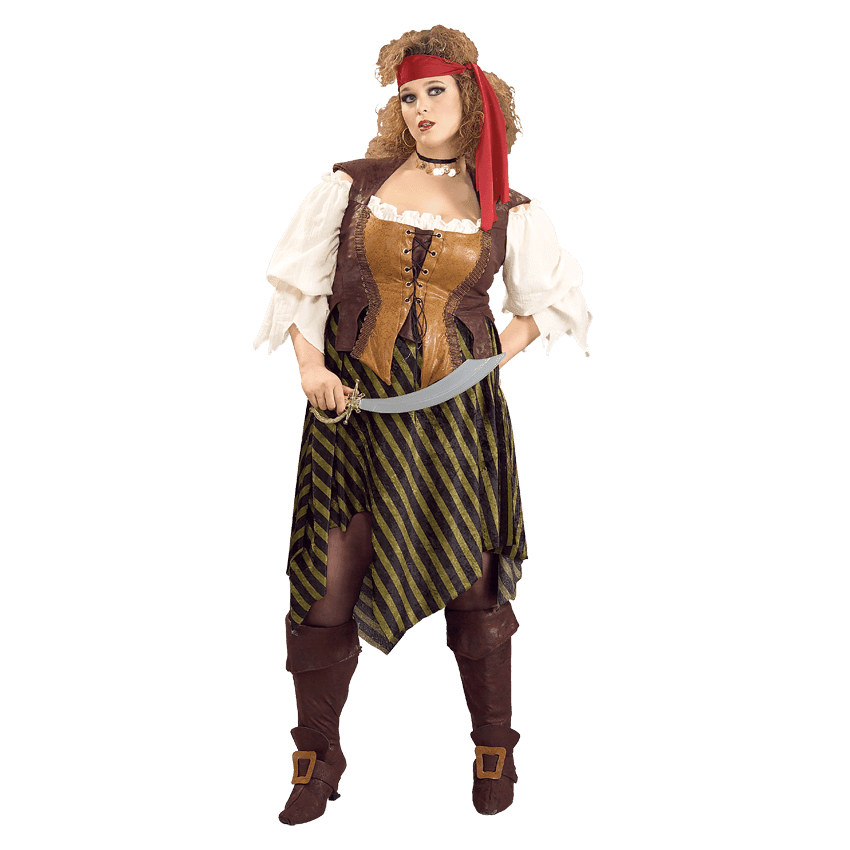 Secret Wishes Full Figure Pirate Wench Costume - Walmart.com