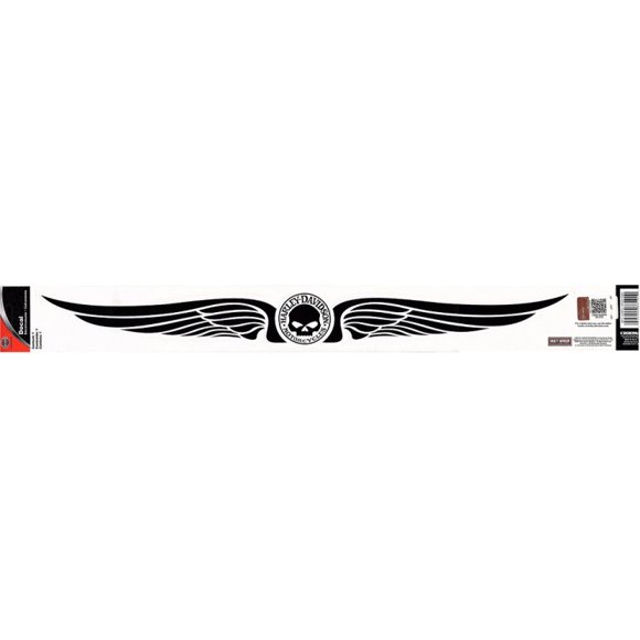 Harley-Davidson Skull With Wings Vinyl Decal