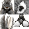 thumbnail image 2 of Juguete de peluche de conejo de imitación para perros, juguete para morder los dientes, juguete para mascotas, 2 of 3