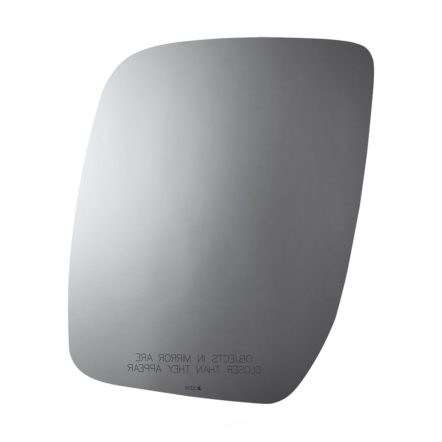 Burco Side View Mirror Replacement Glass - Clear Glass - 3316