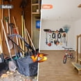 thumbnail image 7 of Garage Tool Organizer Wall Mounted, 64 Inches Adjustable Garden Tool Organizer Rack, 20 Pcs Heavy Duty Yard Tool Organizer Hold Up to 900lbs, 7 of 7