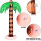 thumbnail image 3 of 6 Pieces Inflatable Palm Trees Jumbo Coconut Trees Colorful Beach Balls Rainbow Color Balls Beach, 3 of 5