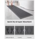 thumbnail image 2 of Alfombra de baño YIHOUSE, ultrafina, superabsorbente, de secado rápido, color gris claro, 2 of 6