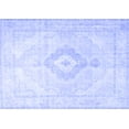 thumbnail image 1 of Ahgly Company Indoor Rectangle Persian Blue Traditional Area Rugs, 8' x 10', 1 of 4