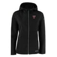 thumbnail image 2 of Women's Cutter & Buck  Black Texas A&M Aggies Evoke Eco Softshell Recycled Full-Zip Hooded Jacket, 2 of 3