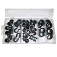 thumbnail image 3 of 42pcs of Rubber Insulated Hose Clamp Adel Clamp Assortment with 5 Different Sizes, 3 of 4
