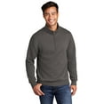 thumbnail image 1 of Port & Company Men's Core Fleece 1/4Zip Pullover SweaT-Shirt PC78Q, 1 of 1