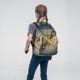 thumbnail image 5 of Disketp Vintage Compass Mochila Ligera e Impermeable, Mochila de Día Resistente para Viajes, Senderismo y Uso Diario para Hombre y Mujer, 5 of 7