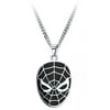 Marvel Spiderman Face Steel Pendant with Chain
