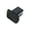 Black, variant on Husky Towing 38446 Trailer Hitch Cover; Fits 2 Inch Receiver; Pinned; Black