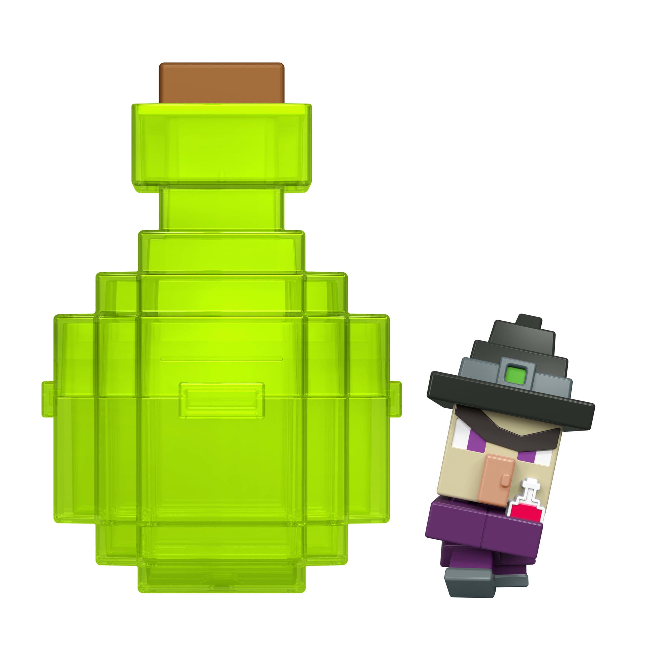 マインクラフト Minecraft Mini Mode Potion Brewing Action Figures with Color