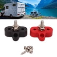 thumbnail image 3 of Battery Power Junction Post Block, Stainless Steel Stud, Red Black for Cars, RVs, Boats, Trucks, Solar Cells, etc., 3 of 7