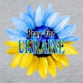 thumbnail image 3 of CafePress - Pray For Ukraine Blue And Yellow Sunflower Long Sl - Womens Baseball Tee, 3 of 4