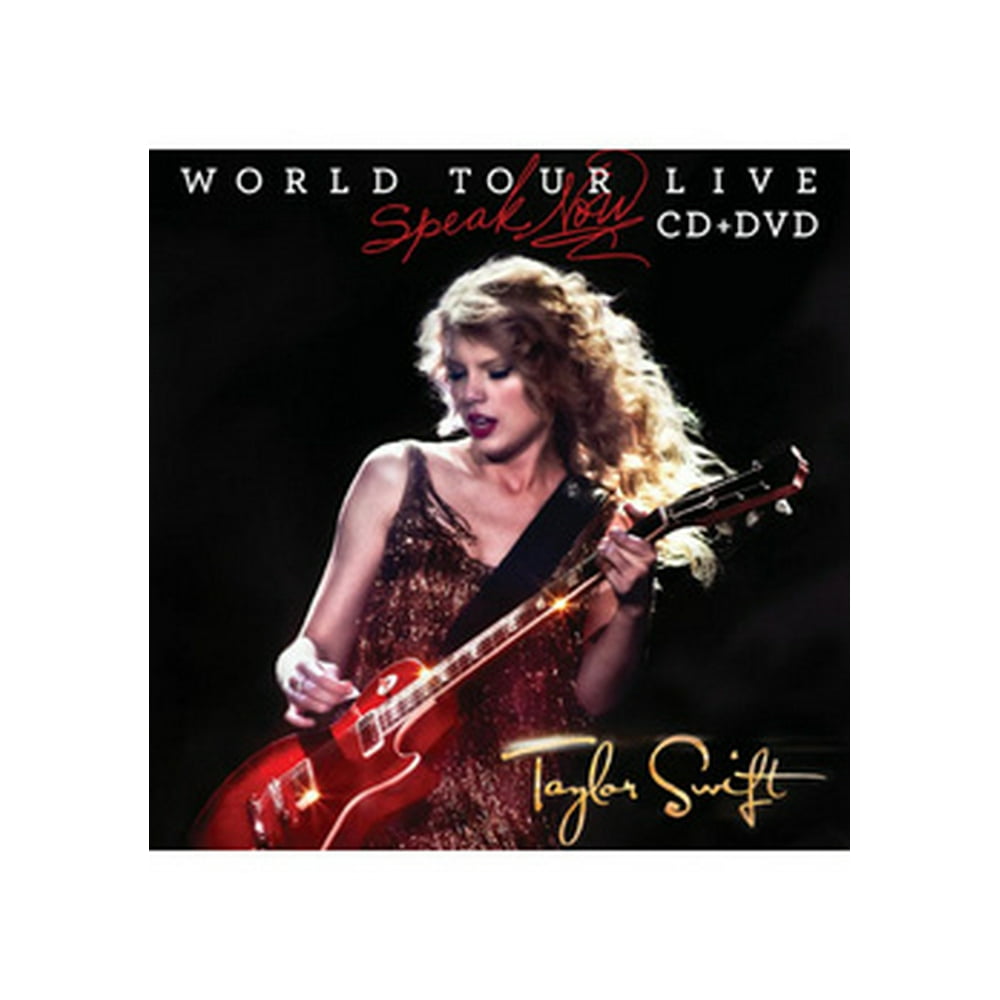 taylor swift speak now world tour live cd