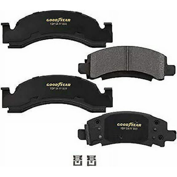 Front Carbon Ceramic Disc Brake Pads for Chevy Dodge GMC Goodyear Brakes GYD149