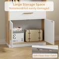 thumbnail image 4 of ModernMate 59" Tall Wooden Bookcase with 2 Drawers, Modern Bookshelf with Doors, 8 Open Storage Cubes, Storage Organizer Freestanding Rack for Living Room Home Office Study Room, 4 of 7