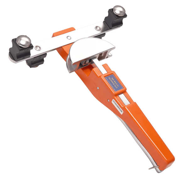 Pipe Tube Bender 1/4"-7/8" O.D. Ratcheting Tool Kit, 90° Bending, 7 Dies & Cutter for HVAC, Refrigeration, Plumbing & Repair