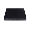 thumbnail image 1 of Plastic PC CD Writer Portable USB Notebook Computer Interface Indoor Outdoor Household DVD Driver Noise Cancelling Notebook Computer Player Black, 1 of 9