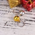 thumbnail image 3 of 12 cascabeles pequeños para mascotas, cuentas sueltas, cascabeles para mascotas, gatos, cachorros, perros, campanas para collar, fiesta de Navidad, accesorios para manualidades (dorado+plata, 14 mm), 3 of 5