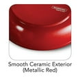 thumbnail image 5 of Tramontina Poêle à Frire Aluminium Céramique Extérieure et Intérieure 11 Pouces Rouge Métallique, 80110/059DS, 5 of 5