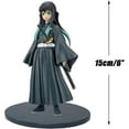 thumbnail image 4 of kozrlib Anime Figures Demon Action Slayer Figure 6.3Inch PVC Model Toys Fan Collection (Tokitou Muichirou), The best gift to give to friends for All Kinds of Festivals and Game Toys, 4 of 7