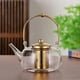 thumbnail image 3 of Thickened Glass Teapot Transparent Teapot Filter Teapot Home Heat- Flower Teapot, 3 of 5
