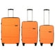 thumbnail image 1 of Set Maleta HARDHEAD Albert Poliprop Naranja Nueva Original 3 pza, 1 of 9